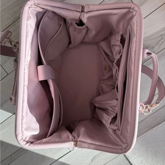BEIS Wicked Weekender Travel Bag in Pink - Picture 5 of 13